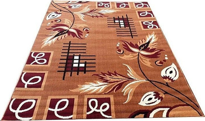 HassanCarpet 152 cm  X 210 cm Silk Carpet(Rectangle, Multicolor)