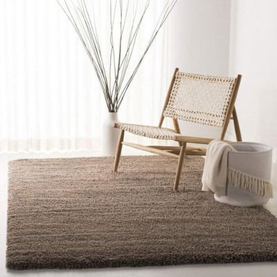 KAALENRIDE 90 cm  X 150 cm Polyester Carpet(Rectangle, Brown)