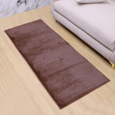 Bella True Brown Polyester Runner(60 cm,  X 150 cm, Rectangle)
