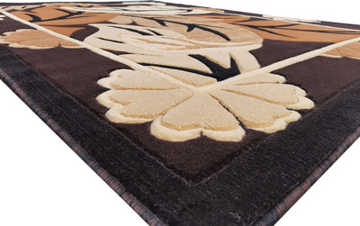 Acarpet Gold Polypropylene Carpet(6 ft,  X 8 ft, Rectangle)