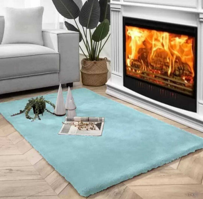 Samjeeda Handloom carpets Orange Silk Carpet(150 cm,  X 210 cm, Rectangle)
