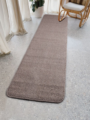 Saral Home Beige Polyester Runner(43 cm,  X 180 cm, Rectangle)