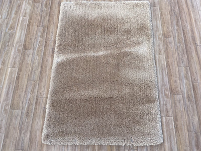 HR CARPET Gold Polyester Carpet(60 cm,  X 120 cm, Rectangle)