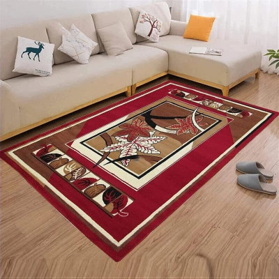 HEAVEN CARPET Red Acrylic Carpet(180 cm,  X 240 cm, Rectangle)