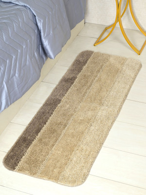 Saral Home Beige Polyester Runner(40 cm,  X 110 cm, Rectangle)