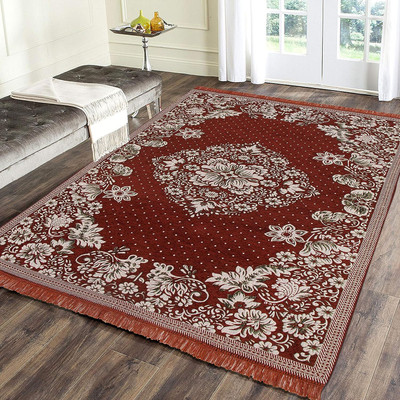 Zesture Multicolor Chenille Carpet(3 ft,  X 2 ft, Rectangle)