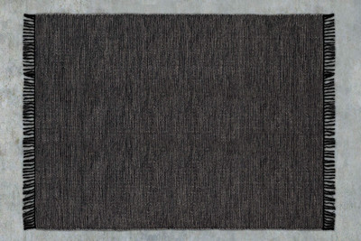 DecoGhar Grey Cotton Area Rug(60 cm,  X 90 cm, Rectangle)