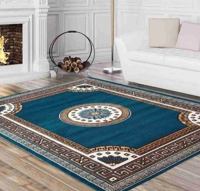 CHAUDHARYCARPET Grey Acrylic, Silk Carpet(5 cm,  X 7 cm, Rectangle)