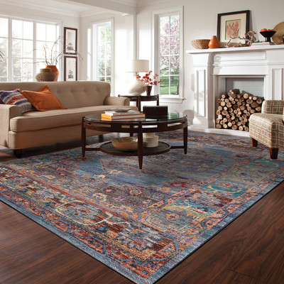 D'Decor Multicolor Polypropylene Area Rug(120 cm,  X 170 cm, Rectangle)
