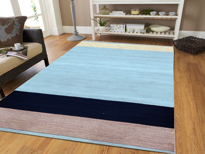 PRASHIA OVERSEAS Multicolor Wool Dhurrie(160 cm,  X 230 cm, Rectangle)