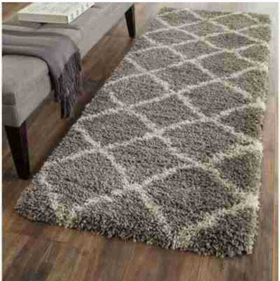 YOURAG Grey Acrylic Runner(2 cm,  X 5 cm, Rectangle)