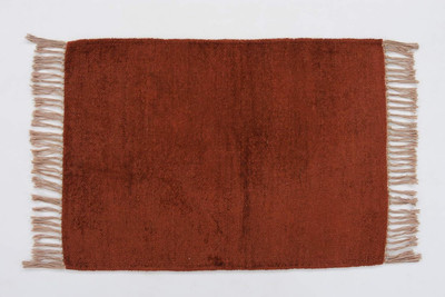 UB Home and Decor 60 cm  X 90 cm Chenille, Cotton Area Rug(Rectangle, Brown)