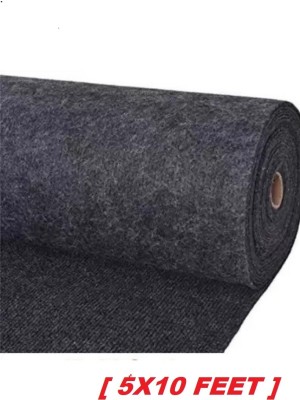 AyanCarpets Black, Grey Nylon Carpet(150 cm,  X 300 cm, Rectangle)