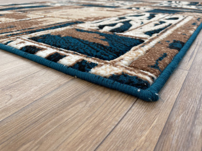 Shag Weaving Multicolor Wool Carpet(60 cm,  X 180 cm, Rectangle)
