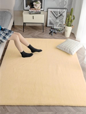 Hometail Gold Silk Carpet(3 ft,  X 5 ft, Rectangle)