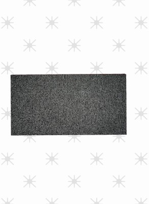 P&T Black, White Polypropylene Carpet(40 cm,  X 60 cm, Rectangle)