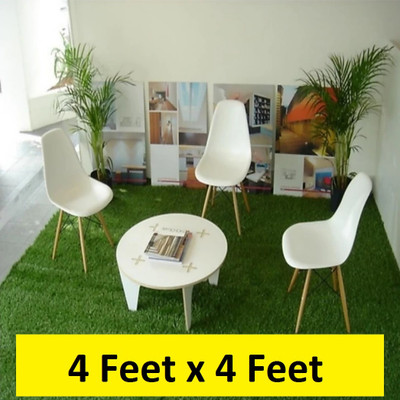 COMFY HOME Artificial turf 4 FT X 4 FT Artificial Turf Sheet