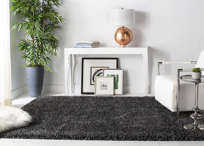 ATM Grey Polyester Carpet(3 ft,  X 5 ft, Rectangle)