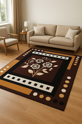 IP FASHION 150 cm  X 200 cm Polyester Carpet(Rectangle, Multicolor)