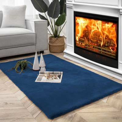 Acarpet Green Polyester Carpet(90 cm,  X 150 cm, Rectangle)