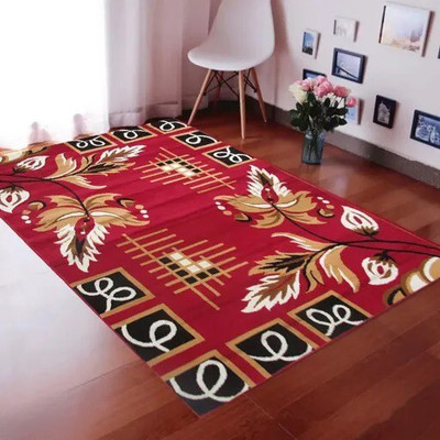 Acarpet Red Acrylic Carpet(6 cm,  X 8 cm, Rectangle)