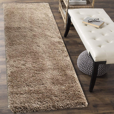HR CARPET Gold Polyester Carpet(6 ft.,  X 6 ft., Square)