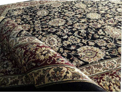 R CARPETS Multicolor Silk Carpet(5 ft,  X 7 ft, Rectangle)