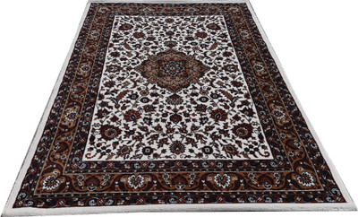 Shag Weaving Multicolor Silk Carpet(3 ft,  X 5 ft, Rectangle)