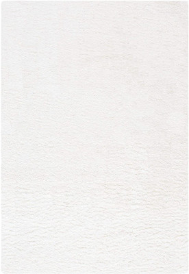 Acarpet White Polyester Carpet(4 ft,  X 6 ft, Rectangle)