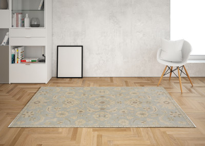 Surya Living Multicolor Wool Carpet(2 ft,  X 3 ft, Rectangle)