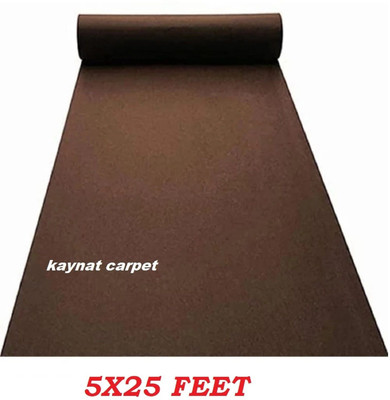 KAYNAT CARPET Brown Nylon Carpet(150 cm,  X 750 cm, Rectangle)