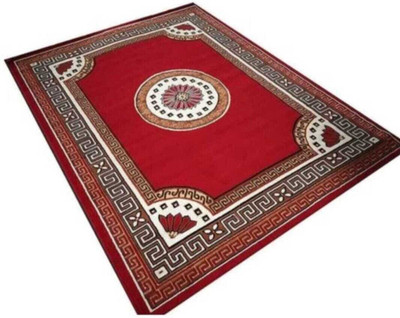 Acarpet Red Acrylic, Polypropylene Carpet(6 cm,  X 6 cm, Rectangle)