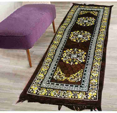 YOURUG Brown Chenille Carpet(2 cm,  X 6.2 cm, Rectangle)