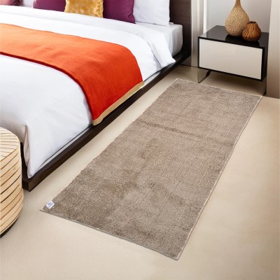 Heart Home Beige Rubber Runner(56 cm,  X 140 cm, Rectangle)