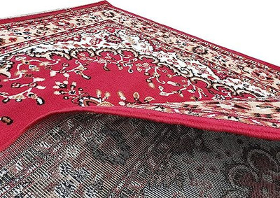 ILSACARPETS Multicolor Acrylic Carpet(6 ft,  X 8 ft, Rectangle)