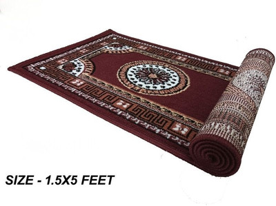 Alina International 50 cm  X 150 cm Acrylic Carpet(Rectangle, Multicolor)