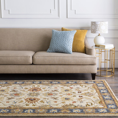 Surya Living Multicolor Wool Carpet(5 ft,  X 8 ft, Rectangle)