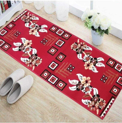 Acarpet Red Acrylic, Silk Carpet(1 cm,  X 5 cm, Rectangle)