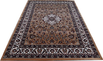 Shag Weaving Multicolor Silk Carpet(4 ft,  X 6 ft, Rectangle)