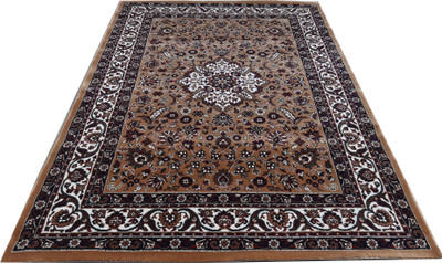 BhCarpet Multicolor Silk Carpet(2 ft,  X 6 ft, Rectangle)
