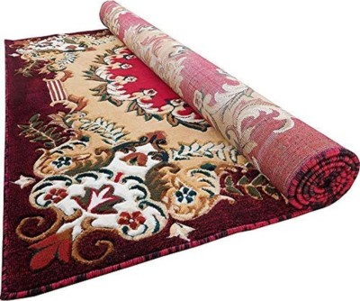 Scarpet Red Silk Carpet(150 cm,  X 210 cm, Rectangle)