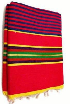 Softy Multicolor Cotton Carpet(5 ft,  X 7 ft, Rectangle)