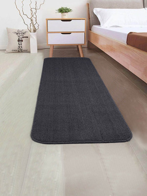 Saral Home Grey Polypropylene Runner(60 cm,  X 200 cm, Rectangle)