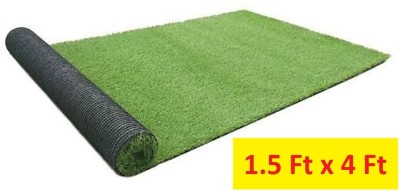 COMFY HOME Green Polypropylene Carpet(1 ft,  X 4 ft, Rectangle)