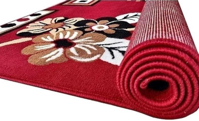 Samjeeda Handloom carpets 150 cm  X 200 cm Acrylic Carpet(Rectangle, Beige)