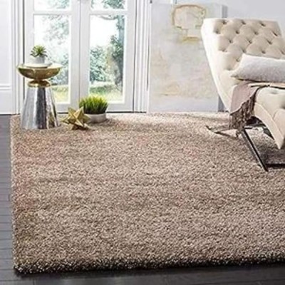 shopgallery Beige Polyester Area Rug(92 cm,  X 153 cm, Rectangle)