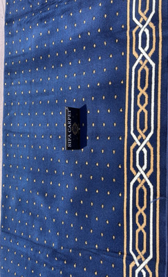 HR CARPET Blue Acrylic Carpet(120 cm,  X 2100 cm, Rectangle)