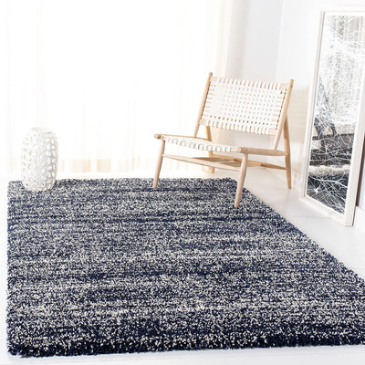Acarpet Blue Polyester Carpet(3 ft,  X 6 ft, Rectangle)