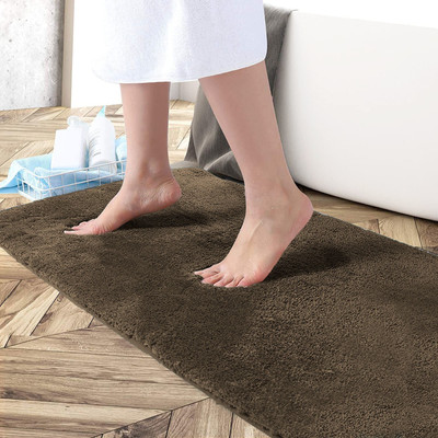 LUXE HOME INTERNATIONAL Brown Polyester Runner(2 cm,  X 5 cm, Rectangle)