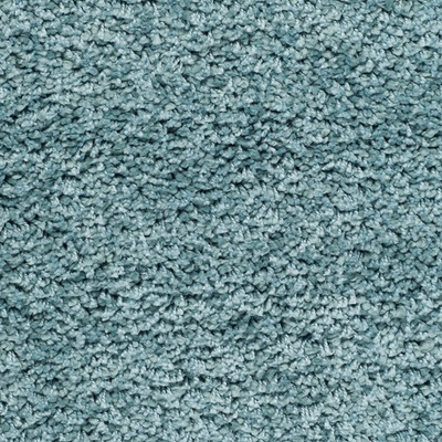 HR CARPET Light Blue Polyester Carpet(2 ft.,  X 4 ft., Rectangle)